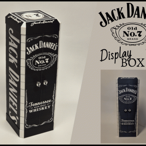 Jack Daniel's Old No. 7 folding door display box