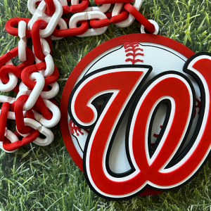 Spinner MLB Necklace - Washington Nationals