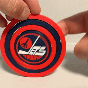 Spinner NHL Necklace - Winnipeg Jets