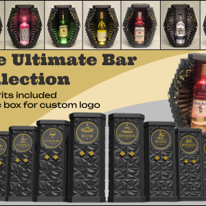 The Ultimate Bar Collection folding door display box