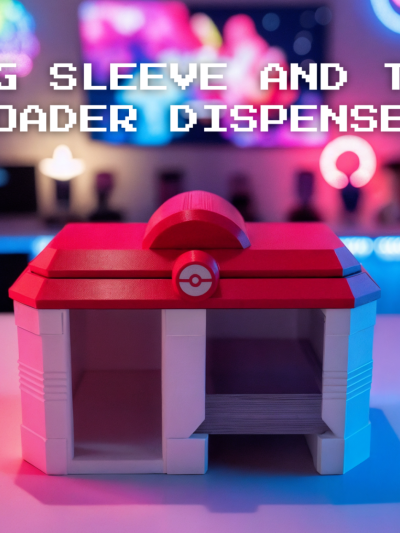 Trading Card Sleeve & Toploader Dispenser