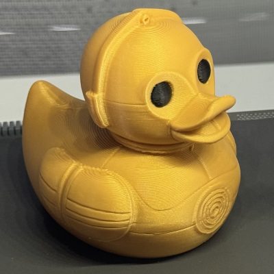 C-3PO inspired Episode IV character duck