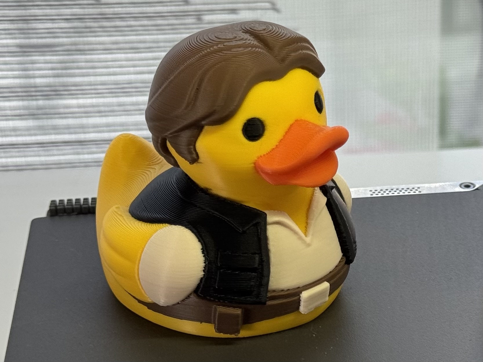 Han Solo inspired Episode IV character duck