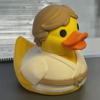 Luke Skywalker inspired Episode IV character duck