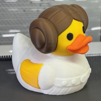Princess Leia inspired Episode IV character duck
